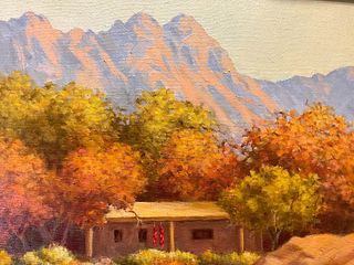 Lenore Sherman (American)~ New Mexico Listed Artist~ Oil on Canvas