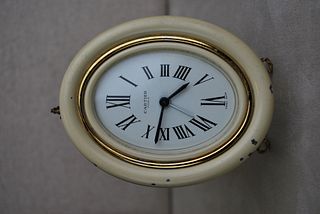 CARTIER Pendulette Baignoire Travel Clock