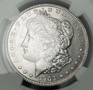 1903 Morgan Silver Dollar NGC MS63
