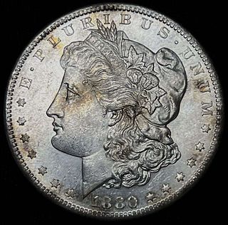 1880-S Morgan Silver Dollar MS63 