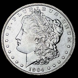 1904-O Morgan Silver Dollar MS65+