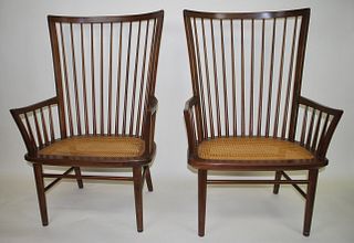 Mid Century TH Robsjohn - Gibbings for Baker Furniture Chairs