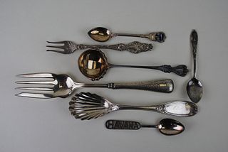 Vintage Sterling Silver Spoon Collection