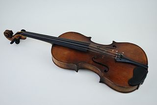 Antique 19th Century German 4/4 Size Violin~ Flamed Maple back spruce top