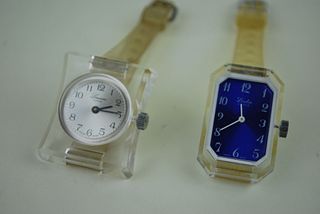 Mid Century Space Age Acrylic Watches