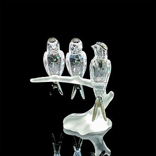 Swarovski Crystal Figurine, Swallows