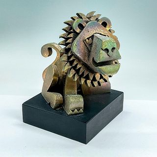 Frank Meisler (Israeli, 1925-2018) Bronze Sculpture, Lion