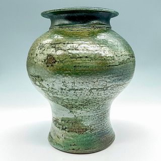 Mid Century Modern Signed American Art Pottery Vase