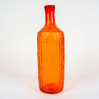 Blenko Orange Vase