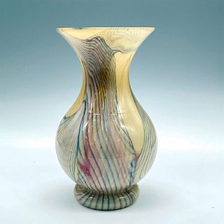 Czechoslovakian Art Glass Vase