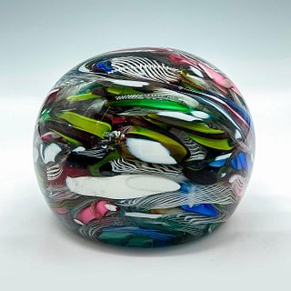 Vintage Murano Art Glass Large Paperweight