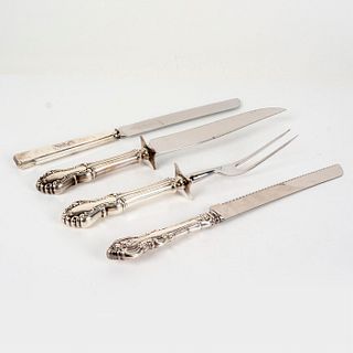 4pc English Sterling Silver Cutlery