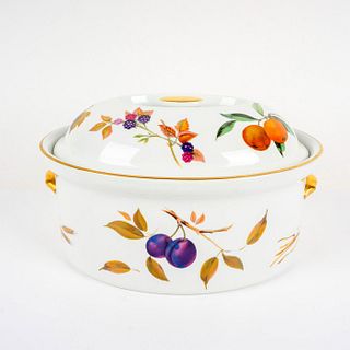 Royal Worcester Evesham Pattern Large Tureen with Lid