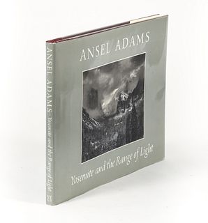 Ansel Adams Yosemite and the Range of Light Signed