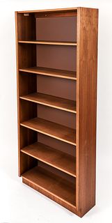 Jens Risom Style Tall Bookcase 