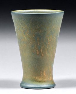Marblehead Pottery Monochromatic Flared VaseÂ  c1910s
