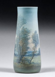 Rookwood Pottery Ed Diers Scenic Vase 1919