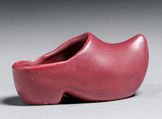 Niloak Pottery Dutch Shoe Bowl c1930s