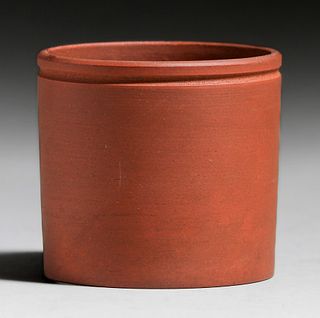 Alberhill Pottery - Alexander W. Robertson Bisque Vase c1913-1914