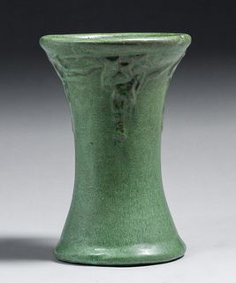 Peters & Reed Matte Green Vase c1910s
