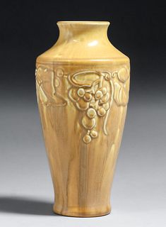 Rookwood Pottery #2485 Grapevine Vase 1920