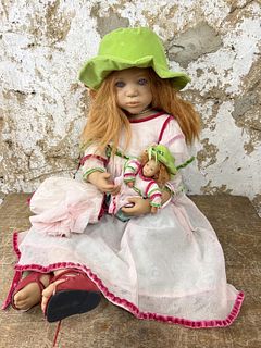 Annete Himstedt Mirte with Kleine Mirte Doll