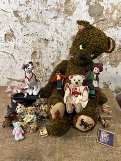 Group of Bears and Figurines