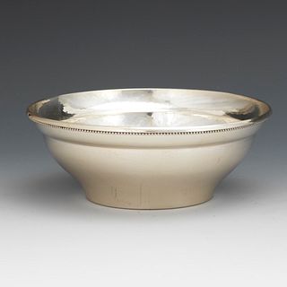 Georg Jensen Antique Sterling Silver Hammered Bowl, ca. 1915-1932