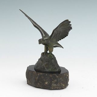 Bronze Eagle Cabinet Sculpture
