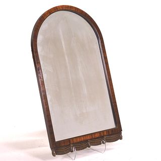 Mahogany Veneer Mirror