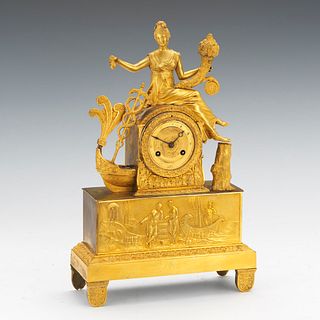 Circa 1870 Ormolu Mantle Clock