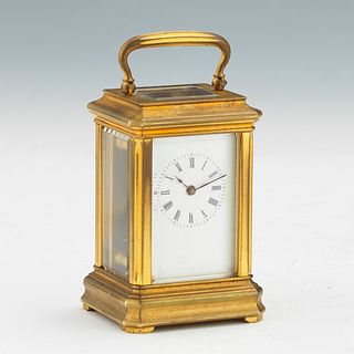 Miniature Carriage Clock Retailed By J. W. Benson 