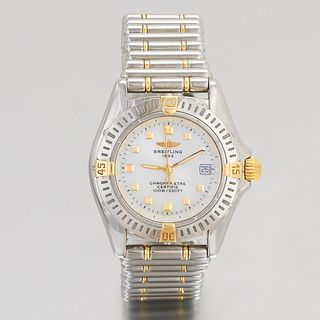 Breitling Tuotone Ladies' Chronometer Quartz Wristwatch