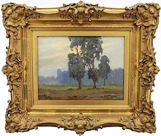 Hale Bolton (American,1885 - 1920) Texas Landscape