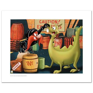 Stupid Dragon Limited Edition Giclee from Warner Bros., Numbered with Hologram Seal and Certificate of Authenticity.