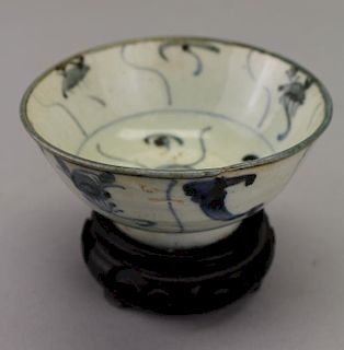 Ming Dynasty Chinese Hung-Mu Bowl