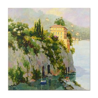 Marilyn Simandle, "Amalfi" Limited Edition on Canvas, Numbered and Hand Signed with Letter of Authenticity.