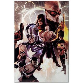 Marvel Comics "The Mighty Avengers #30" Extremely Numbered Limited Edition Giclee on Canvas by Marko Djurdjevic with COA.