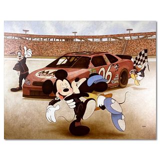 Mike Kupka "Thrill of Victory" Limited Edition on Gallery Wrapped Canvas from Disney Fine Art, Numbered 57/295 and Hand Signed with Letter of Authenti