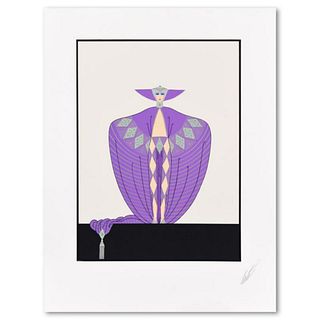 Erte (1892-1990), "La Somptueuse" Limited Edition Serigraph, Numbered 166/300 and Hand Signed with Letter of Authenticity