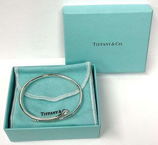 Tiffany & Co. Elsa Peretti Snake Bangle Bracelet .925 Sterling Silver