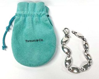 Tiffany & Co. Pebble Bracelet .925 Sterling Silver
