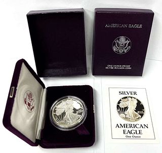 1988-S American Silver Eagle PF69+ OGP 