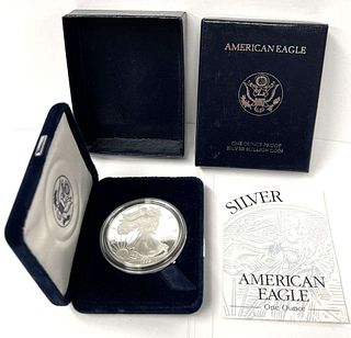 1996-P American Silver Eagle PF69+ OGP 