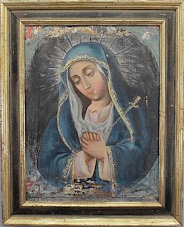 16th C. Spanish School Portrait of Saint Teresa