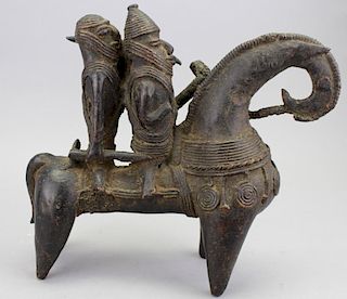 Metal Tuareg Figural Equestrian Riders
