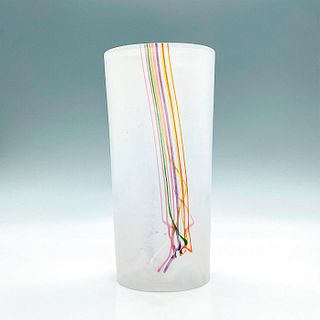 Kosta Boda Art Glass Vase, Rainbow