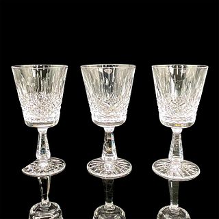 3pc Waterford Crystal Kenmare Wine Goblets
