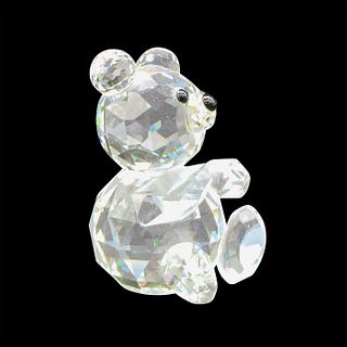 Swarovski Silver Crystal Small Figurine, Bear