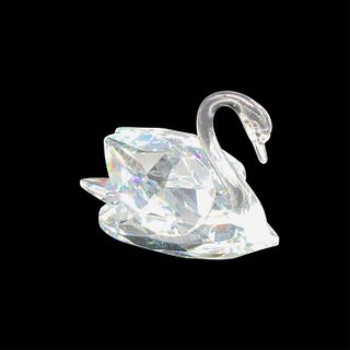 Swarovski Silver Crystal Medium Figurine, Swan